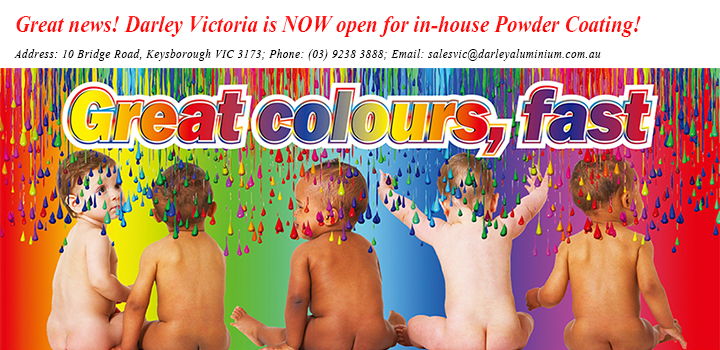 Darley VIC is NOW open for in-house Powder Coating!Click on the picture for more information >>>